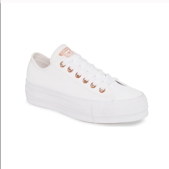 converse white rose gold